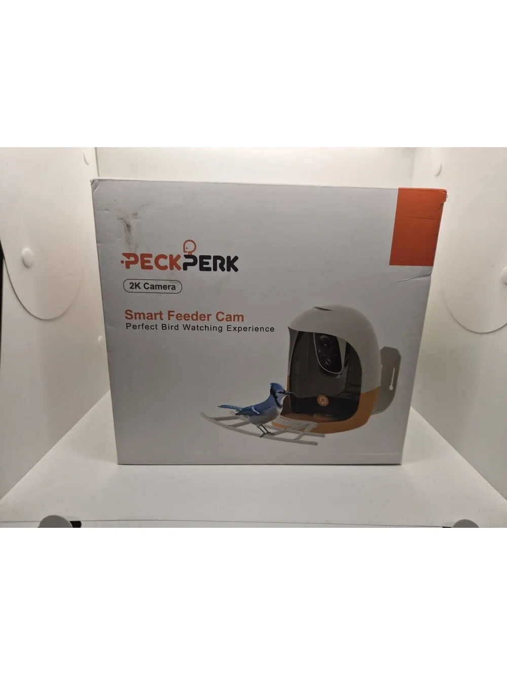 Peckperk Smart Feeder Cam 2k Camera New Open Box